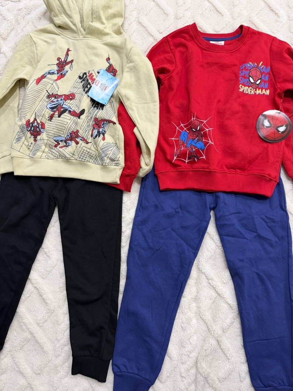 NWT Spider-Man Kids Hoodie & Sweatshirt Sets